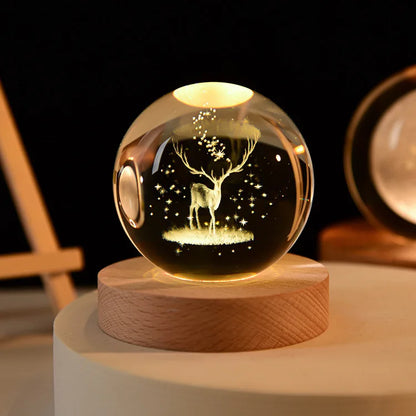 Crystal night light