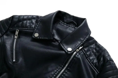 Kara Structured Faux Leather Jacket