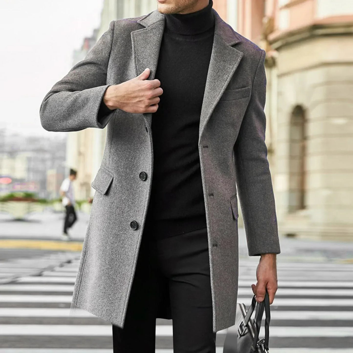 Chelsea Tailored Wool Overcoat