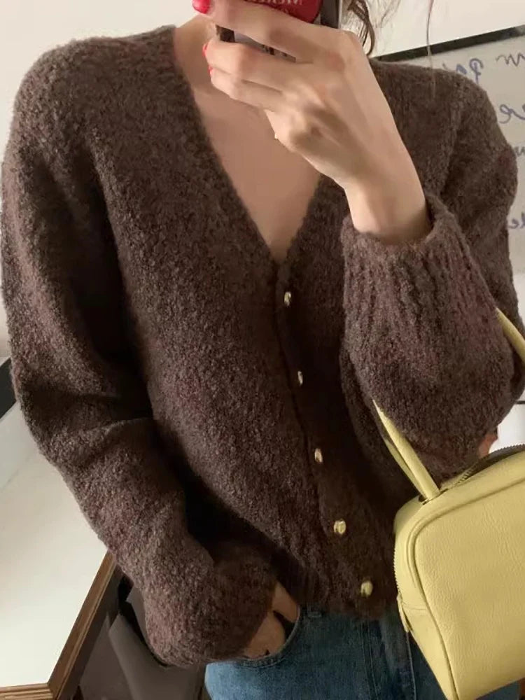 Sorrento Knit V Neck Cardigan