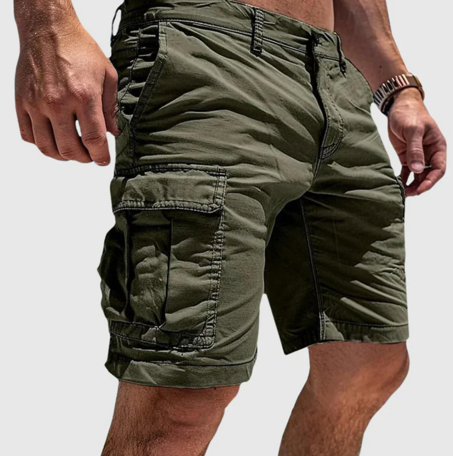 Falko | Funktionelle cargo-shorts til mænd til hverdagen