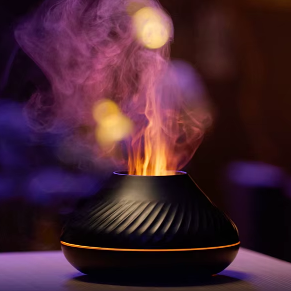 Auralis Flame Diffuser Lamp