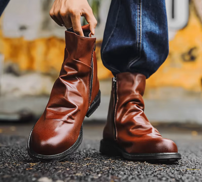 Verona Leather Chelsea Boots