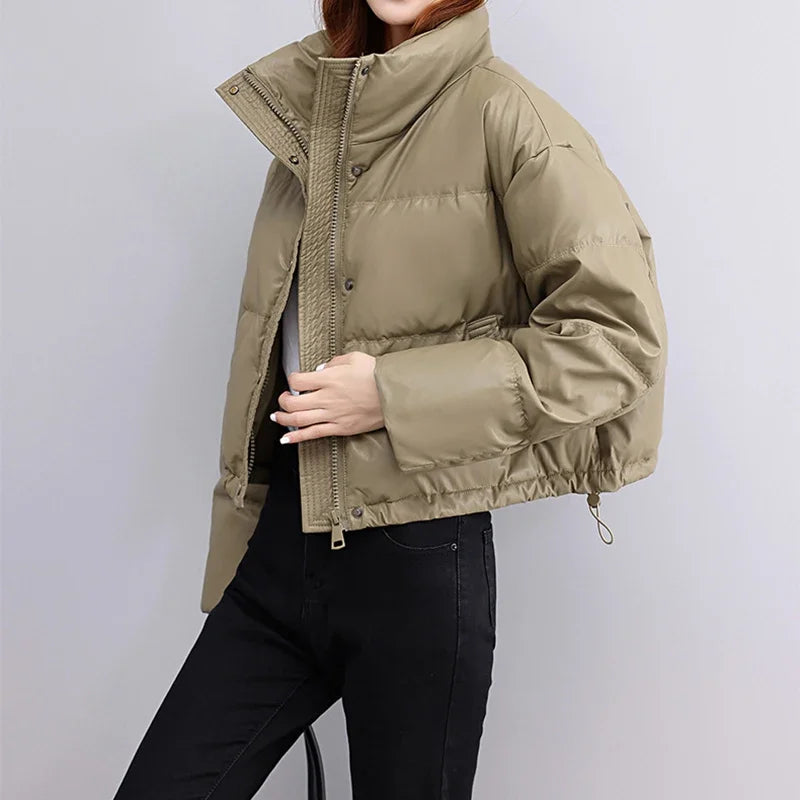Valina Padded Mock Neck Jacket