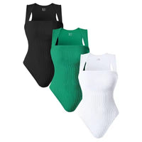 Black/Forest Green/White