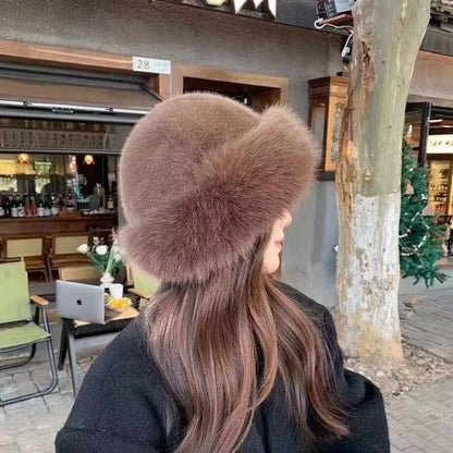 Fiora Luxe Faux Fur Hat