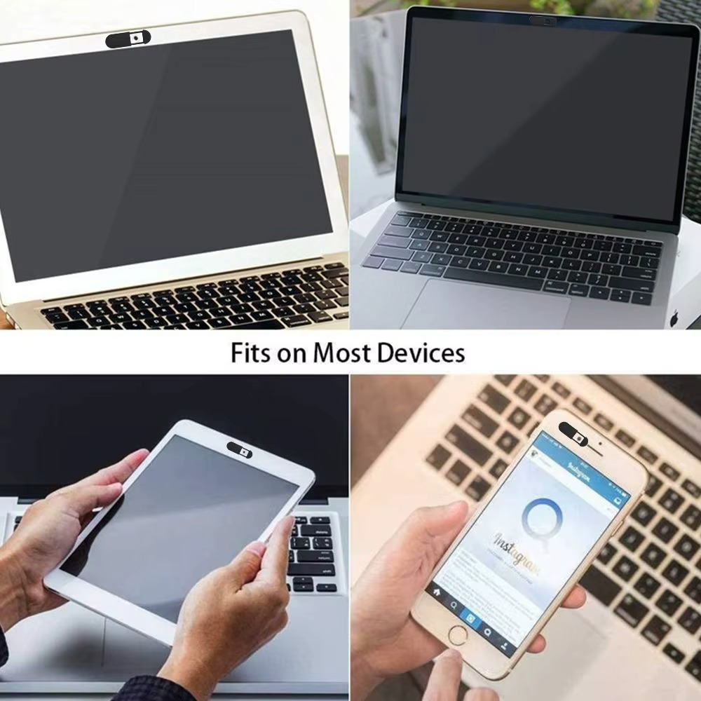 Ultra-Thin Sliding Webcam Cover – Laptop & Device Privacy Shield