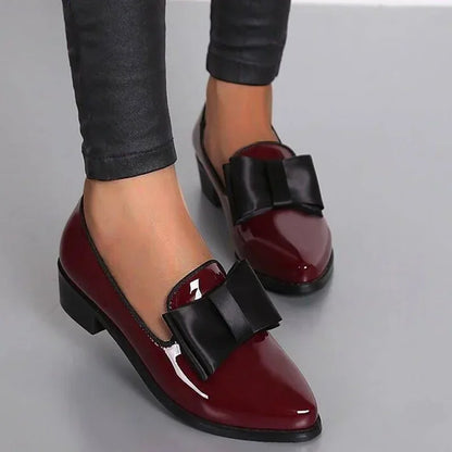 Veronica Patent Bow Shoes
