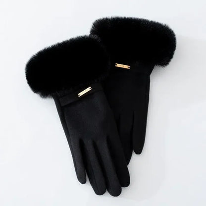 Iria Fur Gloves