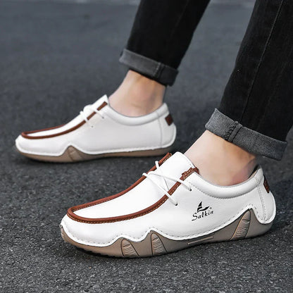 Malta Leather Driving Loafers