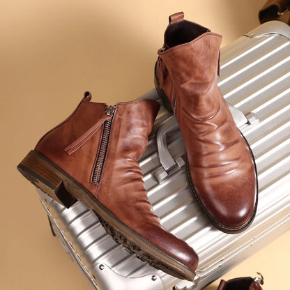 Verona Leather Chelsea Boots