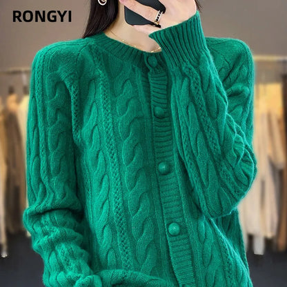 Ardelle Wool Cashmere Blend Cardigan