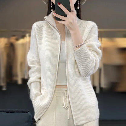 Merrick Wool Zip Up Jacket