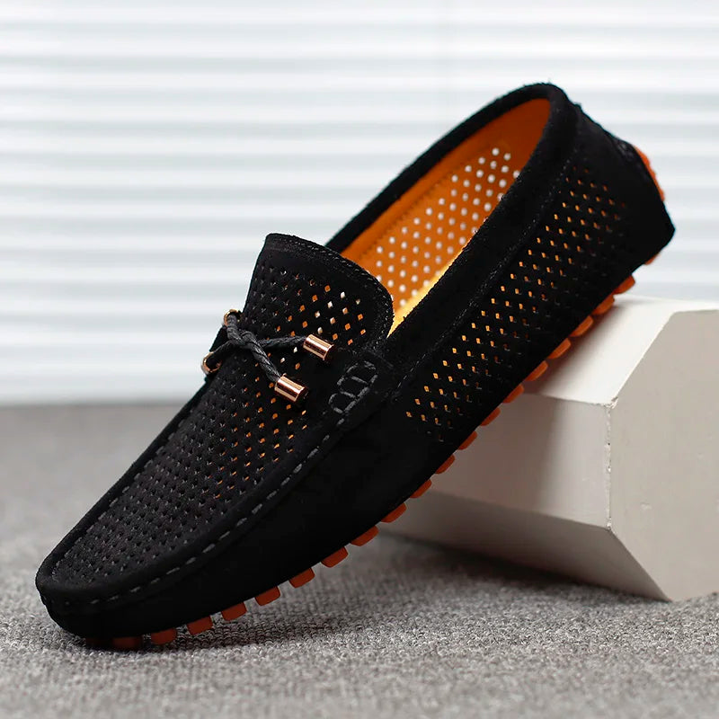 Adrian Leather Slip On Loafers