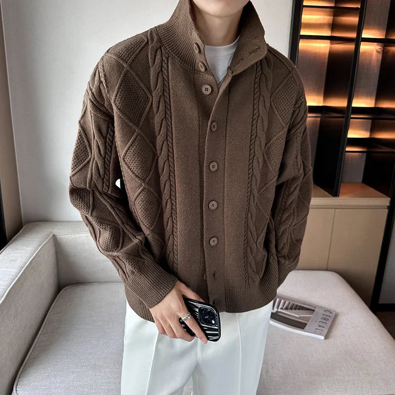 Westbridge Wool Knit Cardigan