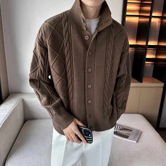Westbridge Wool Knit Cardigan