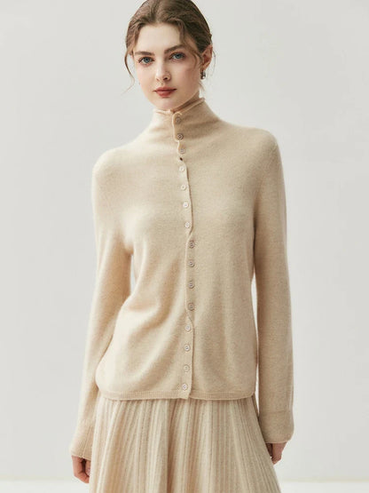 Serin Cashmere Blend Turtleneck Sweater