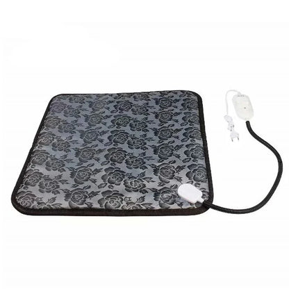 Heated Pet Bed Pad  Waterproof Electric Warming Mat for Cats and Dogs