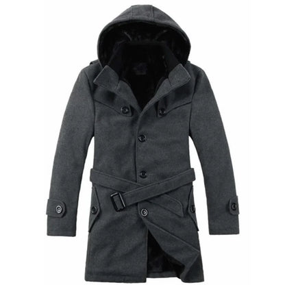 Aldrin Hooded Trench Coat
