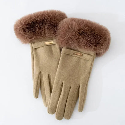 Iria Fur Gloves