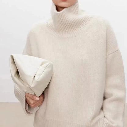 Valora Cashmere High Neck Sweater