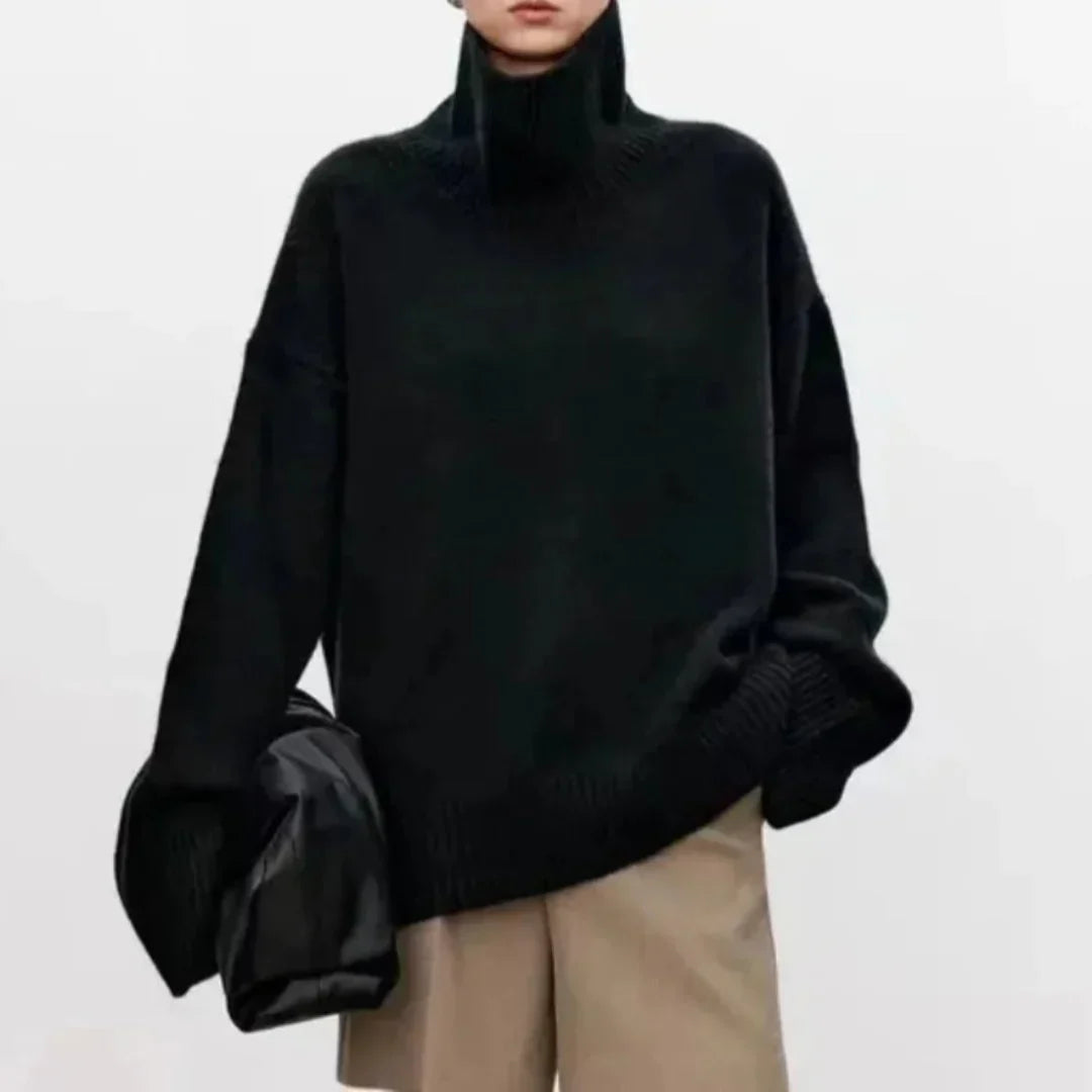 Valora Cashmere High Neck Sweater