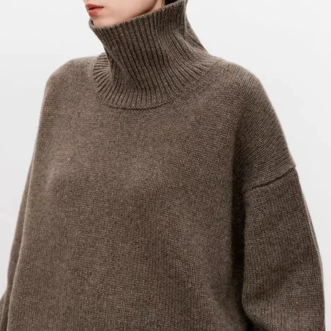 Valora Cashmere High Neck Sweater