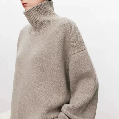 Valora Cashmere High Neck Sweater