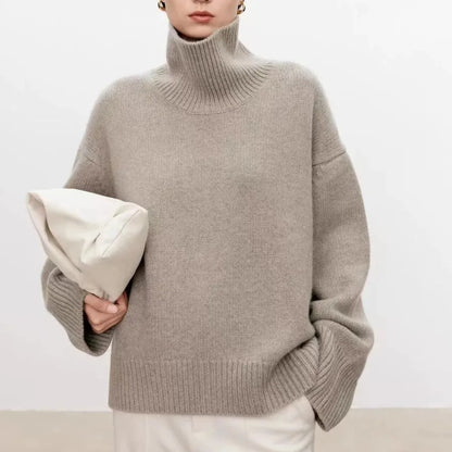 Valora Cashmere High Neck Sweater