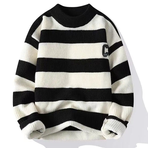 Stratmore Striped Crewneck Sweater