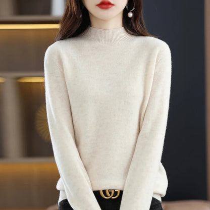 Evelane Wool Turtleneck Sweater