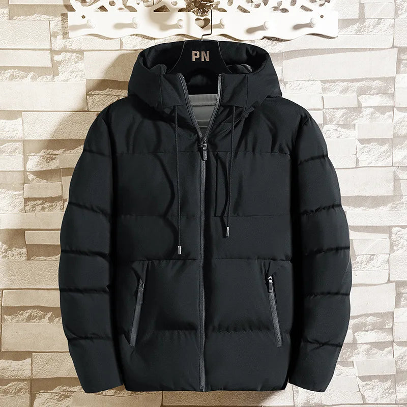 Bergen Insulated Cotton Hooded Jacket