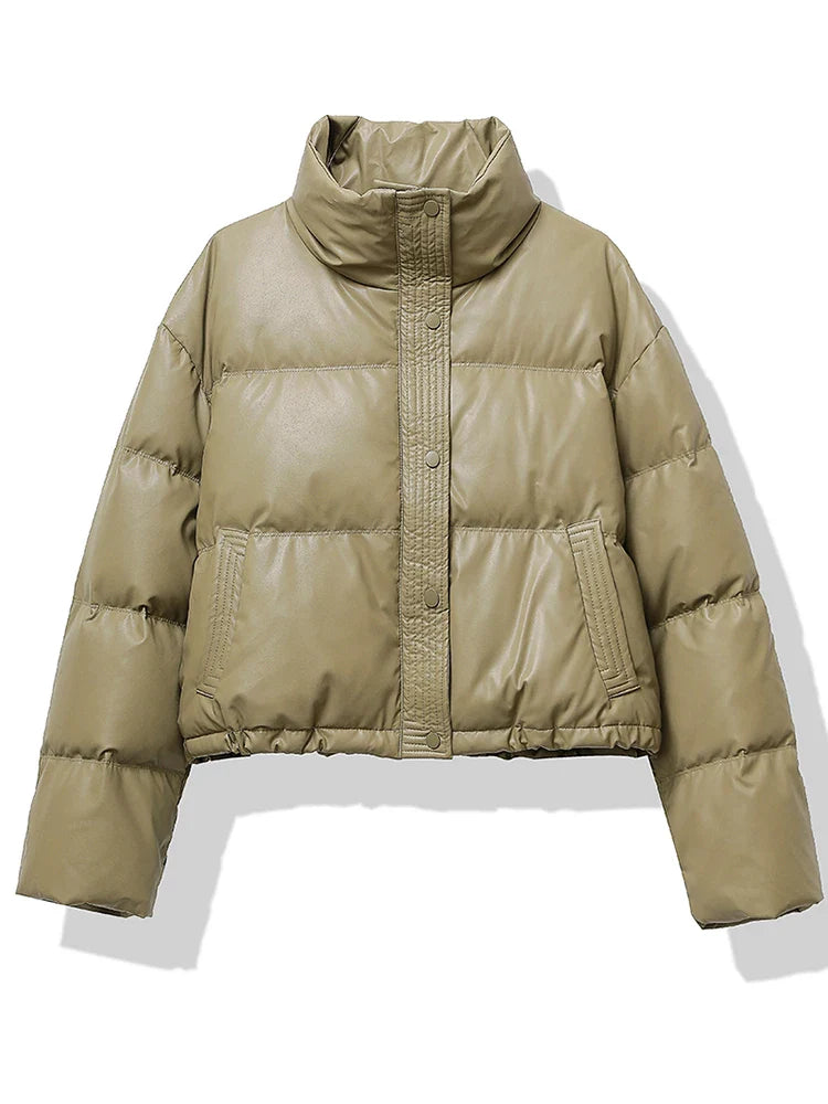 Valina Padded Mock Neck Jacket