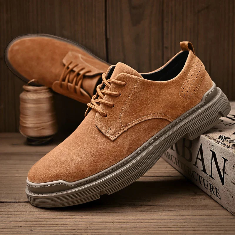 Bergamo Suede Lace Up Shoes