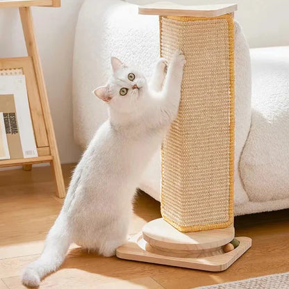 Cat Scratch Mat with Natural Sisal Furniture Saver Pad