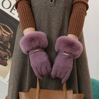 Iria Fur Gloves