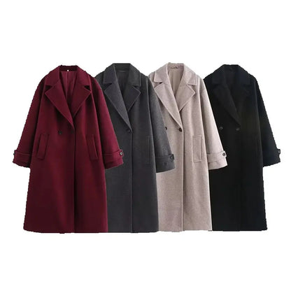 Lucerne Long Wool Coat