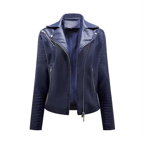 Kara Structured Faux Leather Jacket