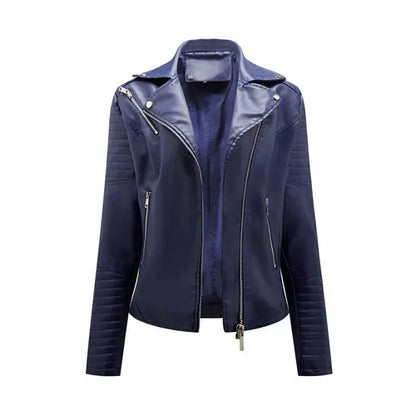 Kara Structured Faux Leather Jacket