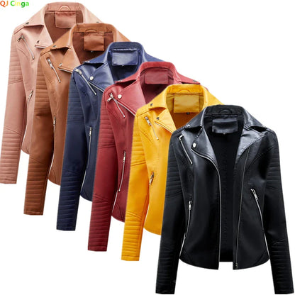 Kara Structured Faux Leather Jacket