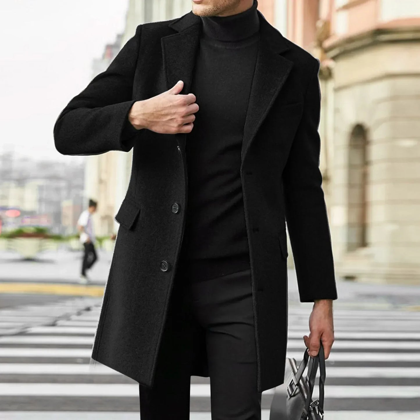 Chelsea Tailored Wool Overcoat