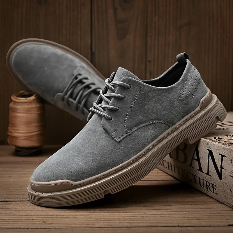 Bergamo Suede Lace Up Shoes