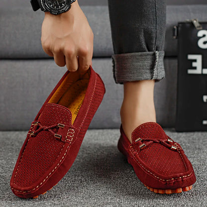 Adrian Leather Slip On Loafers