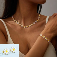 Entire Set (Necklace Bracelet & Earrings)