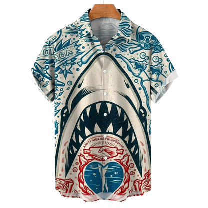 Sharky Button Up Shirt