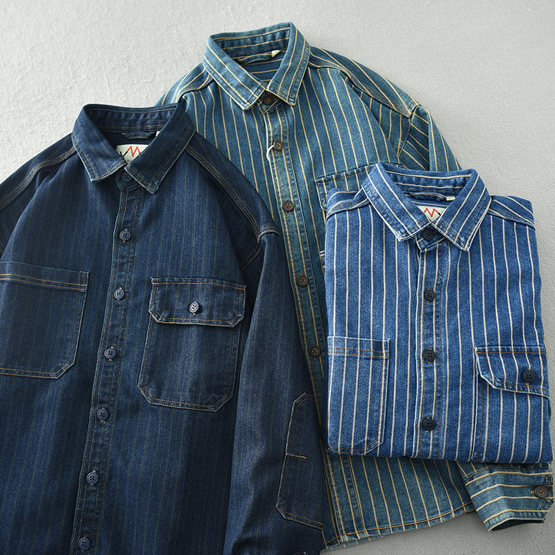 Retrovista™ 1977 Vintage Button-Up Shirt