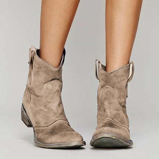 Marlow Women’s Cowgirl Ankle Boots