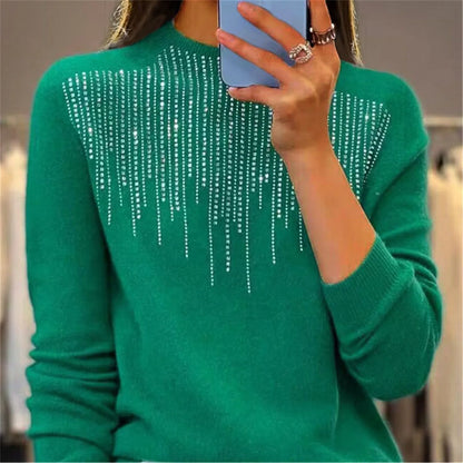 Freda Sequin Knit Sweater