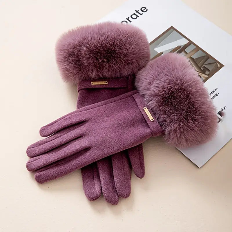 Luxe Faux Fur Gloves