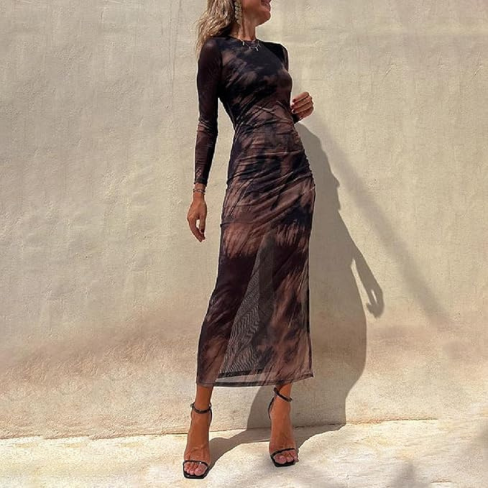 Capri Tie Dye Slim Fit Dress
